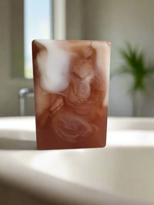 mahogany teakwood scented bath soap