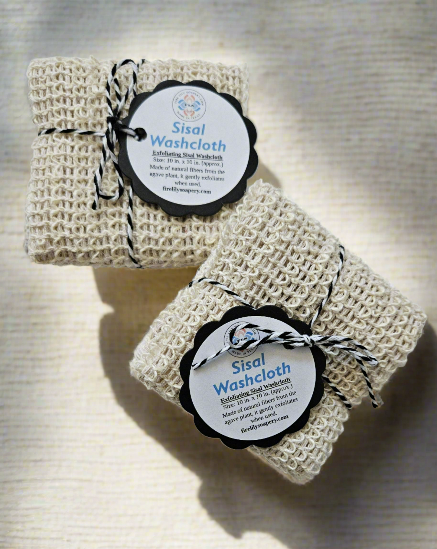 Sisal Washcloth