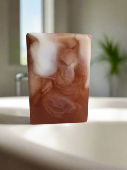 mahogany teakwood scented bath soap 