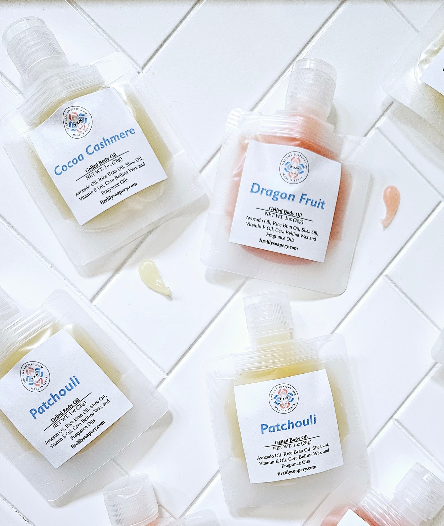 Mini Gelled Body Oil