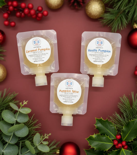 Holiday Scents - Mini Gelled Body Oil